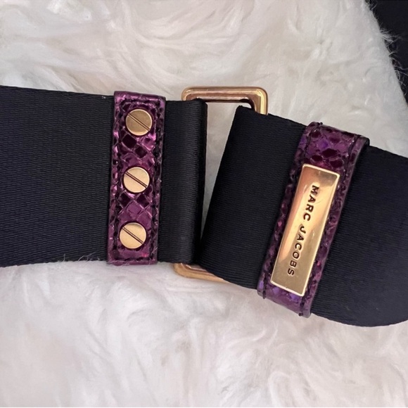 New! Rare MARC JACOBS The Snapshot Snakeskin Effect Leather Crossbody Camera Bag - Picture 10 of 11